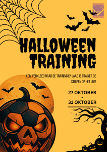 Halloween Training 27/10-31/10